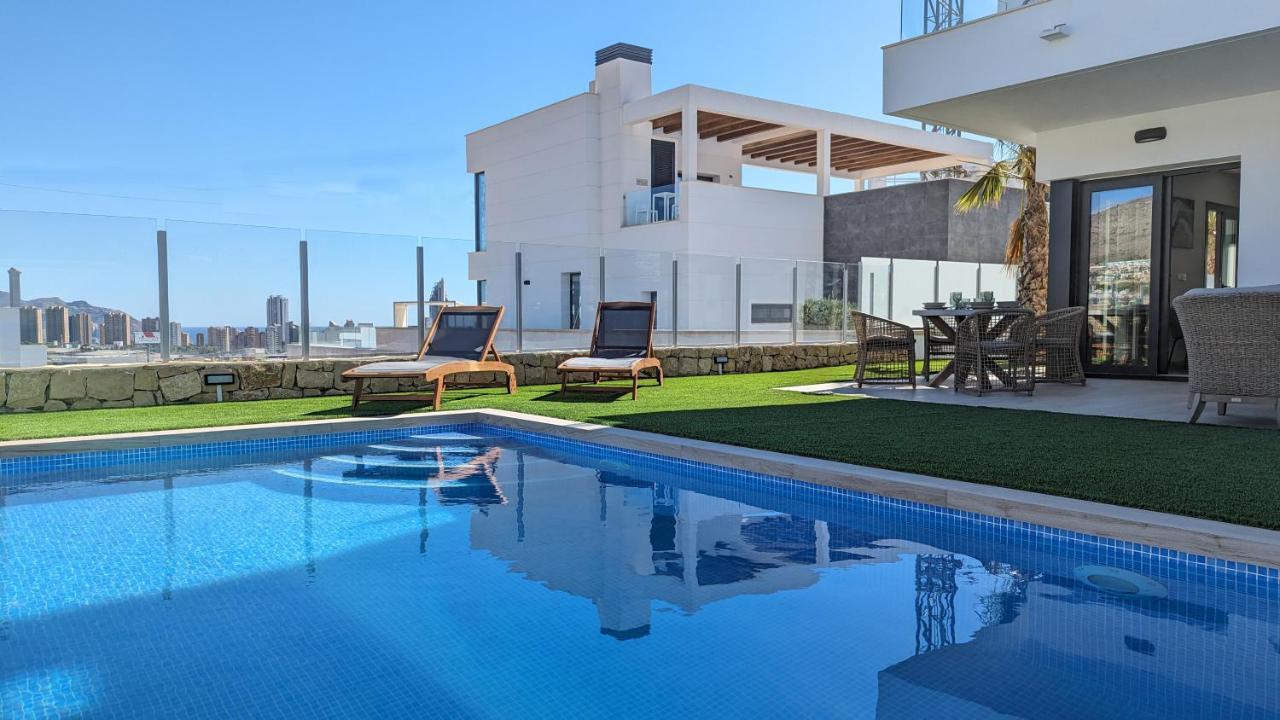 Panoramic Pool & Mountains House Lägenhet Finestrat Exteriör bild